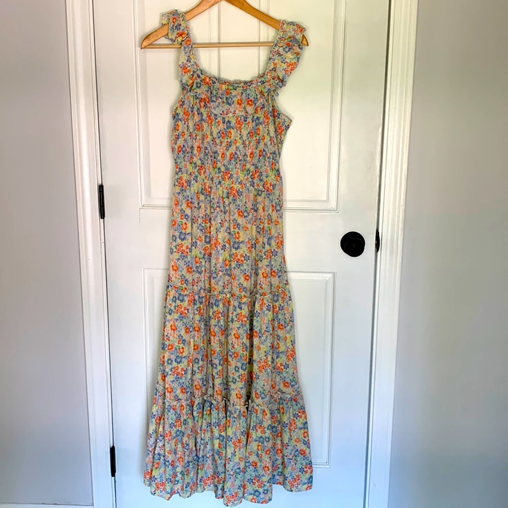Maxi printed dress